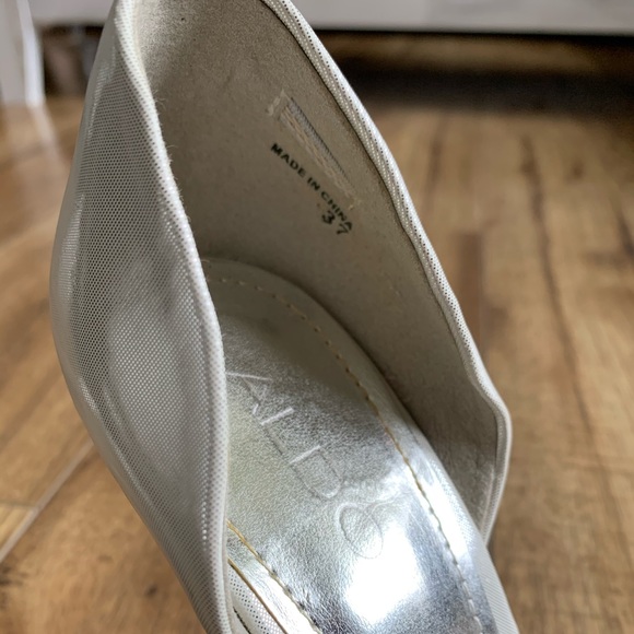 ALDO | Silver High Heels - Picture 9 of 12